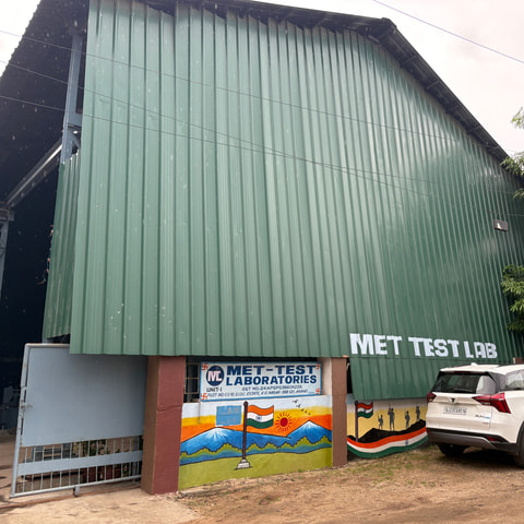 The Met-Test Laboratories works at Vitthal Udyognagar
